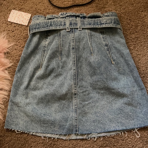 Free people mid indigo skirt - Picture 8 of 8